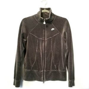 🔥Nike Velour Track Jacket full double zip